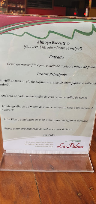 Menu La Palma Restaurant - 4