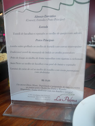 Menu La Palma Restaurant - 5