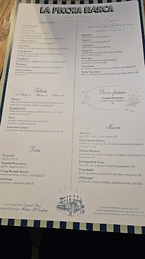 Menu La Pecora Bianca Soho - 9