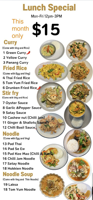 Menu La Perouse Thai - 9