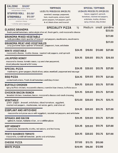 Menu La Roma Pizza & Tacos - 3