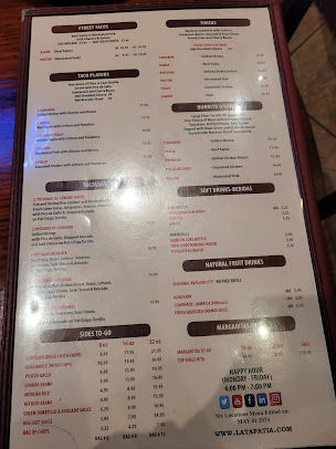 Menu La Tapatía - 0