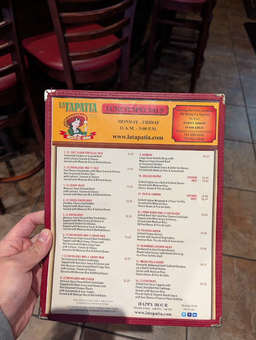 Menu La Tapatía - 8