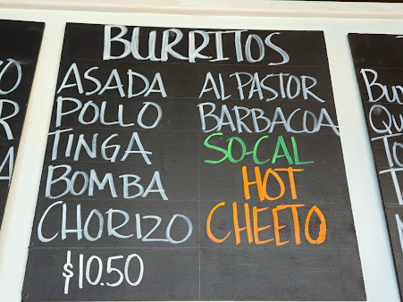 Menu La Taquiza Highland Park - 1