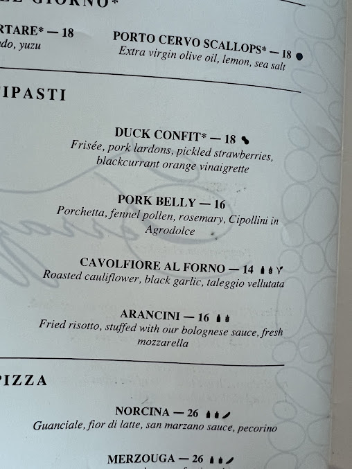 Menu La Terrazza - 2