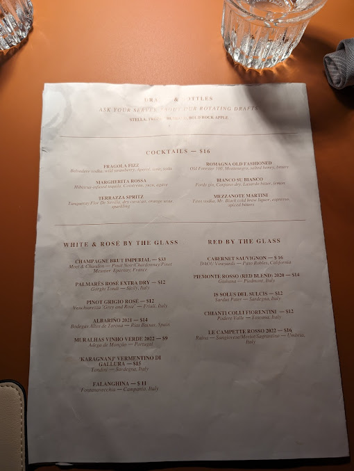 Menu La Terrazza - 6