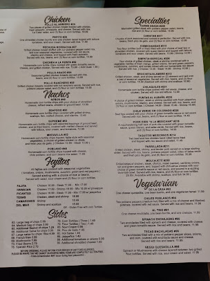 Menu La Tolteca - Buffalo, Ny - 1