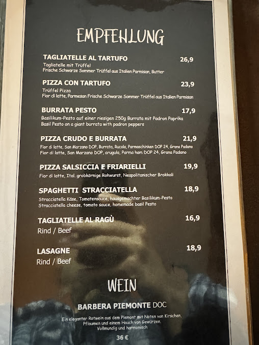Menu La Via Del Muro - 8