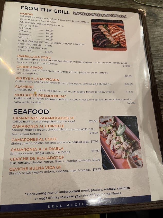 Menu La Victoria Mexican Food - 4