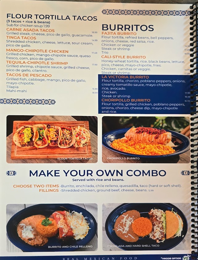 Menu La Victoria Mexican Food - 6