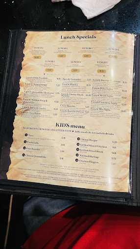 Menu La Victoria Mexican Restaurant - 3