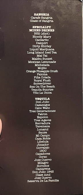 Menu La Victoria Mexican Restaurant - 8