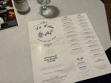 Menu La Villa Restaurant Lounge And Banquets - 4
