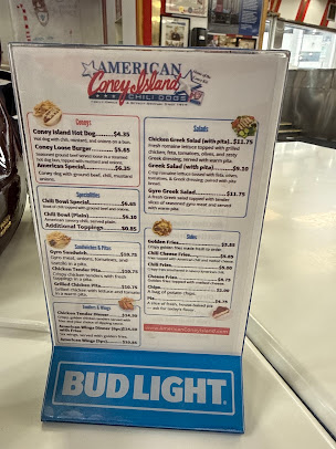 Menu Lafayette Coney Island - 1