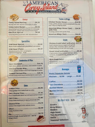 Menu Lafayette Coney Island - 3