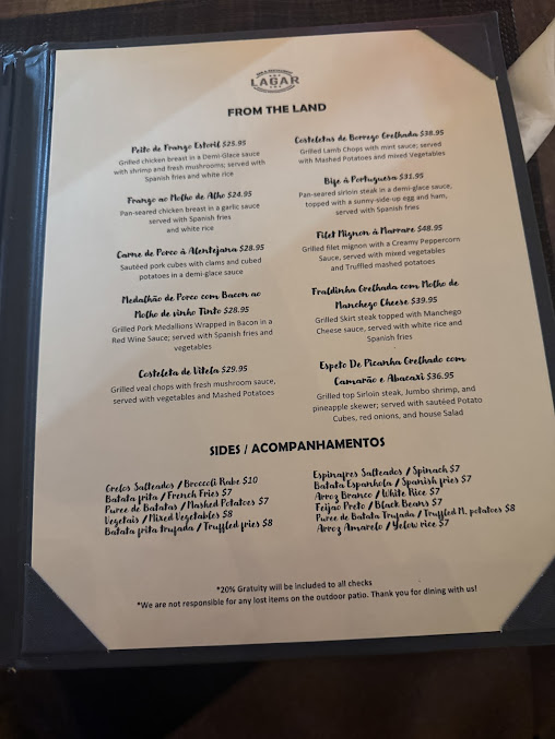 Menu Lagar Restaurant - 0