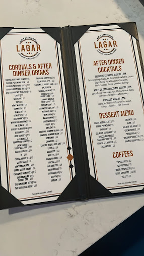 Menu Lagar Restaurant - 1