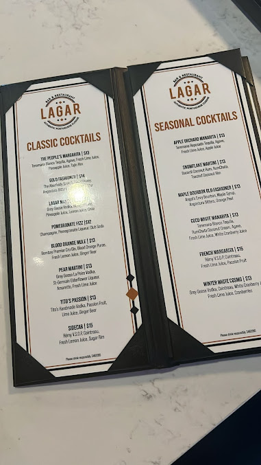 Menu Lagar Restaurant - 3
