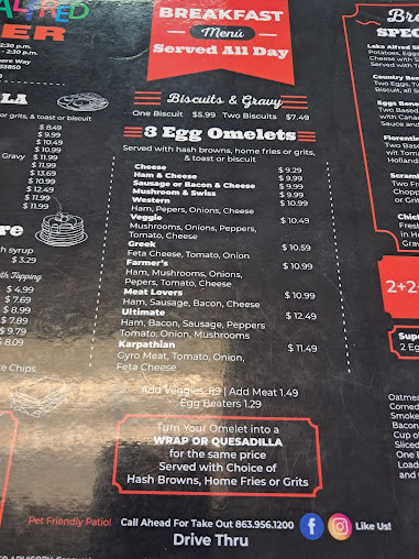 Menu Lake Alfred Diner Inc - 5