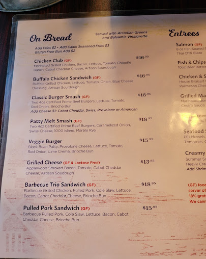 Menu Lake George Beach Club - 3