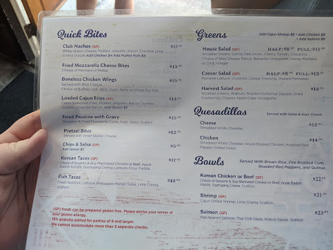 Menu Lake George Beach Club - 8