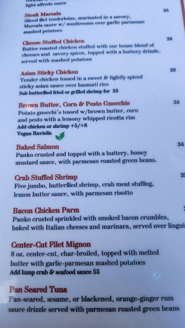 Menu Lake House Restaurant - 5