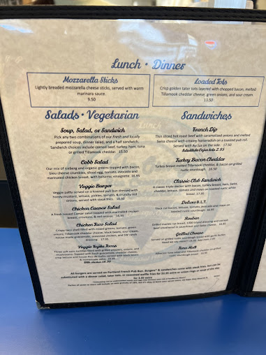 Menu Lake Oswego Ice Creamery And Restaurant - 3