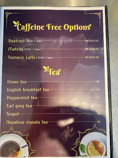 Menu Lakeside Gurkhas - 2