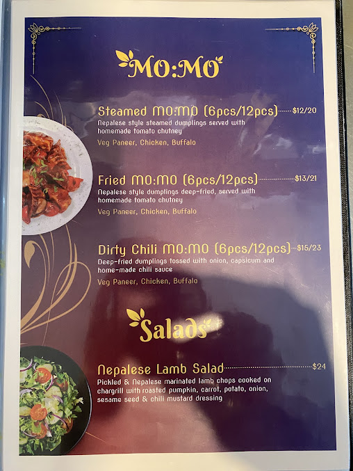 Menu Lakeside Gurkhas - 7