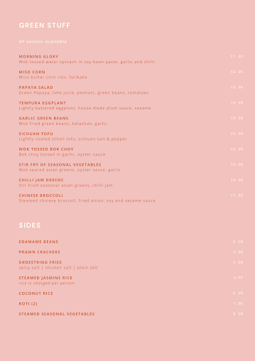 Menu Lane 198 | Thai And Asian Fusion Restaurant - 9