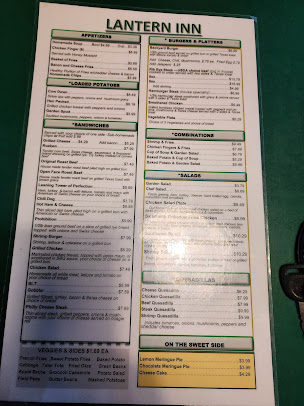 Menu Lantern Inn - 7