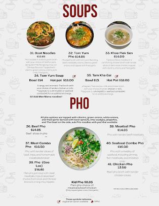 Menu Lao And Thai Spicy Noodle - 4