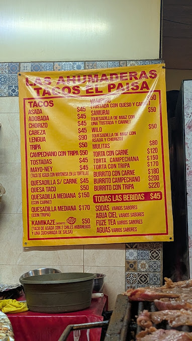 Menu Las Ahumaderas - 2