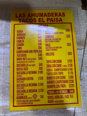 Menu Las Ahumaderas - 6