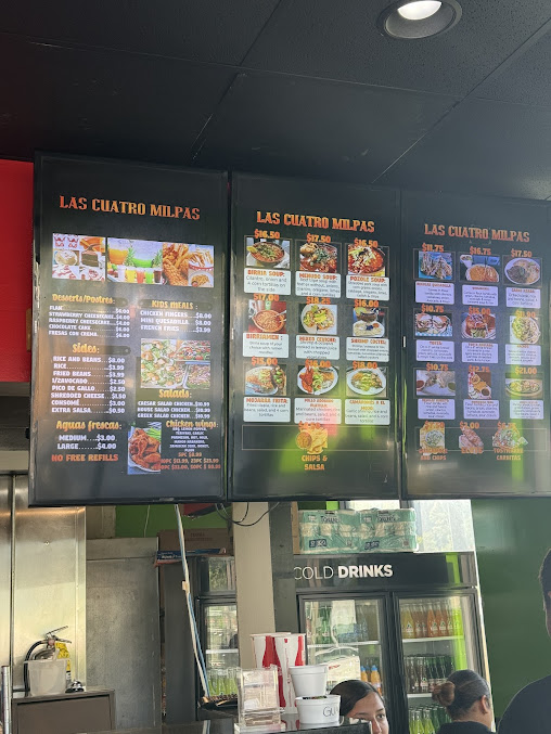 Menu Las Cuatro Milpas Atlanta - 1