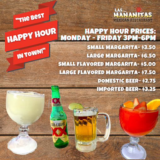 Menu Las Mañanitas Mexican Restaurant - 4
