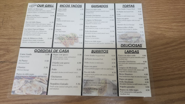 Menu Las Salsas Dona Mary - 3