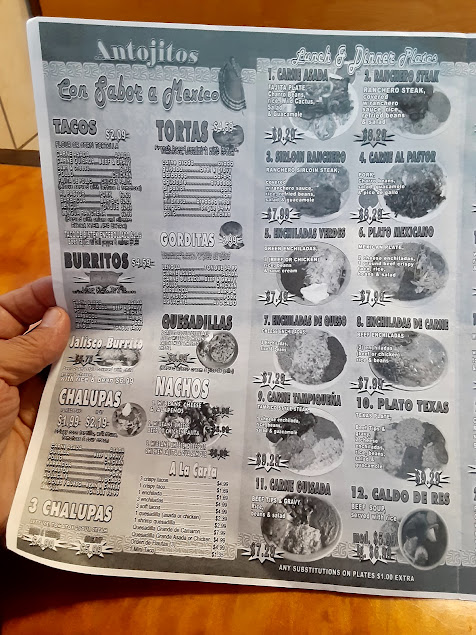 Menu Las Tapatias De Jalisco - 3