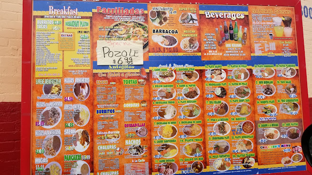 Menu Las Tapatias De Jalisco - 6