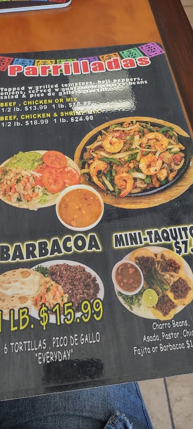 Menu Las Tapatias De Jalisco - 7