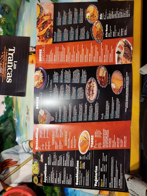 Menu Las Trancas Belpre Ohio - 0
