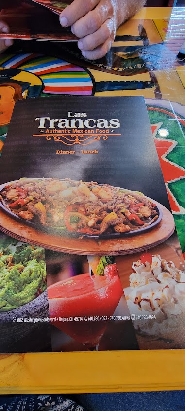Menu Las Trancas Belpre Ohio - 7