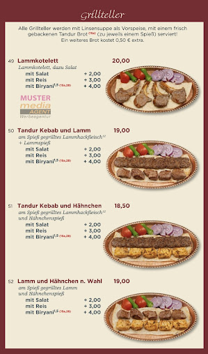 Menu Lasan Restaurant - 1