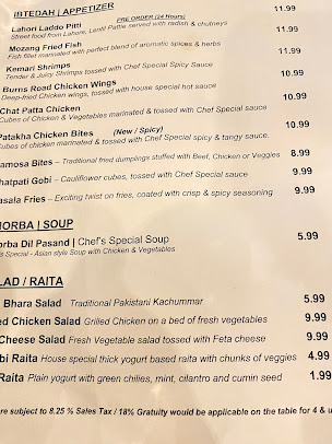 Menu Lasbela Restaurant & Catering - 0