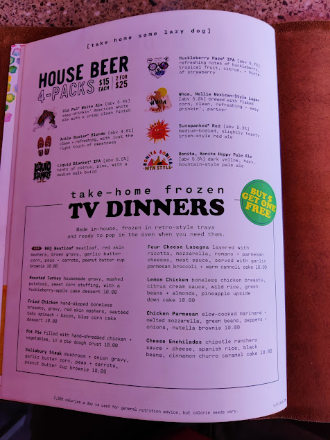 Menu Lazy Dog Restaurant Bar Torrance - 8