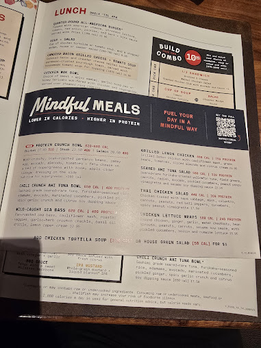 Menu Lazy Dog Restaurant & Bar - 2