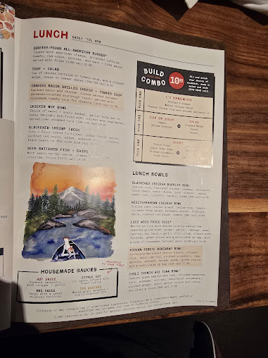 Menu Lazy Dog Restaurant & Bar - 9