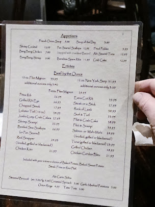 Menu Lb One Steakhouse - 2