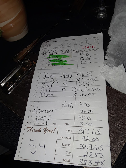Menu Lb One Steakhouse - 6