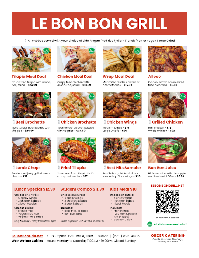 Menu Le Bon Bon Grill - 2